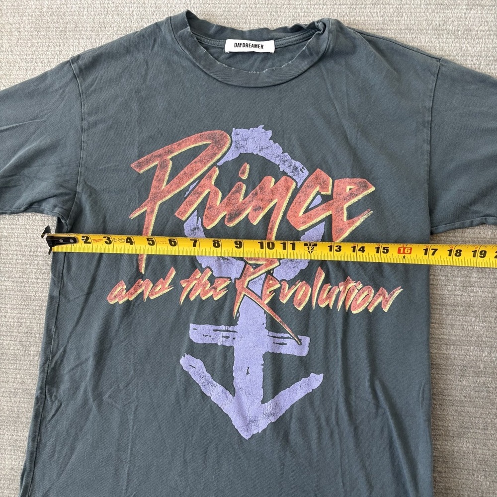 Daydreamer T Shirt Women XS Prince Graphic Short Sleeve Distressed Band Tee - Picture 6 of 10